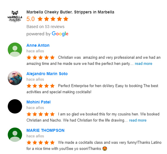 Marbella Cheeky Butler Reviews